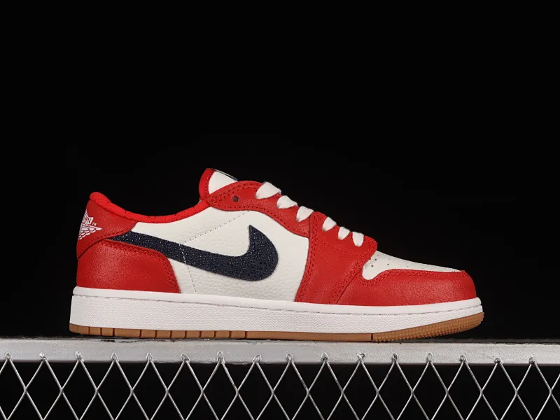 All categories Air Jordan Jordan series basketball shoes Air Jordan 1 Low Z version Air Jordan 1 Low OG "Shattered Backboard" AJ1 Joe 1 customized version white buckle shredded low-top basketball shoes CZ0790-100